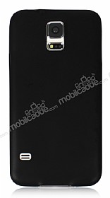 Samsung i9600 Galaxy S5 Ultra nce Siyah Silikon Klf