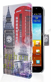 Samsung N7000 Galaxy Note London Standl Czdanl Deri Klf