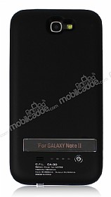 Samsung N7100 Galaxy Note 2 Bataryal Siyah Klf