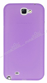 Samsung N7100 Galaxy Note 2 Ultra nce Mor Rubber Klf