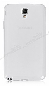 Samsung N7500 Galaxy Note 3 Neo Ultra nce effaf Beyaz Silikon Klf