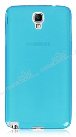 Samsung N7500 Galaxy Note 3 Neo Ultra nce effaf Mavi Silikon Klf