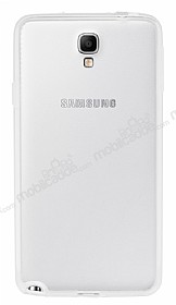 Samsung N7500 Galaxy Note 3 Neo effaf Silikon Kenarl effaf Rubber Klf