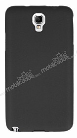 Samsung N7505 Note 3 Neo Deri Grnml Siyah Silikon Klf