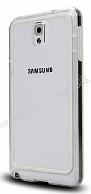 Samsung N9000 Galaxy Note 3 Bumper Beyaz ereve Klf