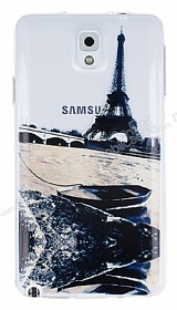 Samsung N9000 Galaxy Note 3 Eiffel Ultra nce Silikon Klf