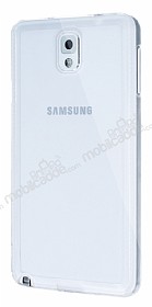 Samsung N9000 Galaxy Note 3 effaf Silikon Kenarl Rubber Klf