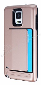 Samsung N9100 Galaxy Note 4 Kartlkl Ultra Koruma Rose Gold Klf