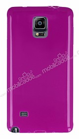 Samsung N9100 Galaxy Note 4 Mor Silikon Klf