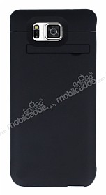 Samsung Galaxy Alpha Standl Bataryal Siyah Klf