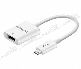 Samsung Orjinal USB Beyaz OTG Balant Kiti EPL-AU10WEGSTD