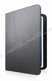 Samsung P5220 Galaxy Tab 3 10.1 Standl Siyah Deri Klf