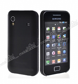 Samsung S5830 Galaxy Ace Ultra nce effaf Siyah Klf