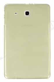 Samsung T560 Galaxy Tab E effaf Gold Silikon Klf