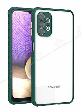 Samsung Galaxy A32 4G Kamera Korumal Kaff Koyu Yeil Klf