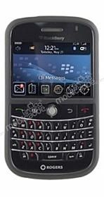 Seido BlackBerry Bold 9000 Surface Siyah Rubber Klf