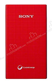 Sony CP-V5A Orjinal 5000 mAh Powerbank Krmz Yedek Batarya
