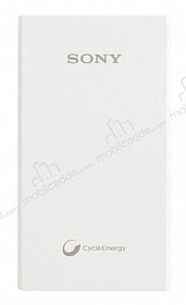 Sony CP-V5A Orjinal 5000 mAh Powerbank Beyaz Yedek Batarya