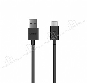 Sony UCB20 Orjinal USB Type-C Siyah Data Kablosu 1m