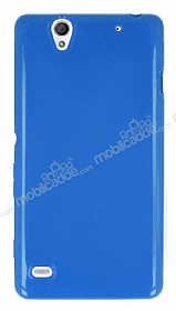 Sony Xperia C4 Mavi Silikon Klf