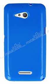 Sony Xperia E4g Mavi Silikon Klf