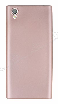 Sony Xperia L1 Mat Rose Gold Silikon Klf