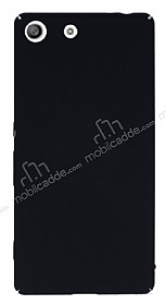 Sony Xperia M5 Tam Kenar Koruma Siyah Rubber Klf