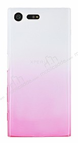 Sony Xperia X Compact Geili Pembe Silikon Klf