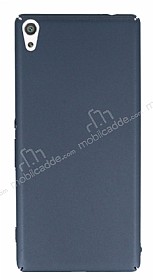 Sony Xperia XA Ultra Tam Kenar Koruma Dark Silver Rubber Klf
