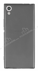 Sony Xperia XA1 Sper nce effaf Siyah Silikon Klf