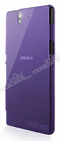 Sony Xperia Z nce Mor Rubber Klf