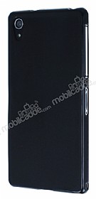 Sony Xperia Z2 Mat Siyah Silikon Klf