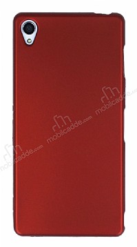 Sony Xperia Z3 Mat Krmz Silikon Klf