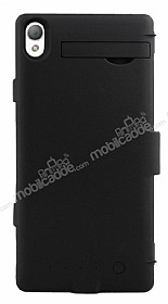 Sony Xperia Z3 Standl Bataryal Siyah Klf
