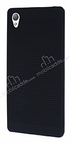 Sony Xperia Z5 Premium Silikon Kenarl Siyah Klf
