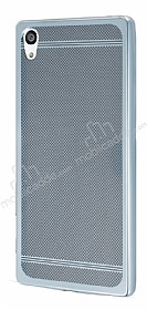Sony Xperia Z5 Premium Specked Silver Silikon Klf