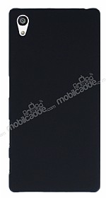 Sony Xperia Z5 Siyah Sert Rubber Klf