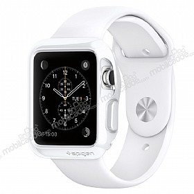 Spigen Apple Watch / Watch 2 Slim Armor Ultra Koruma Beyaz Klf (42 mm)