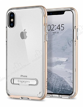 Spigen Crystal Hybrid iPhone X / XS Gold Klf