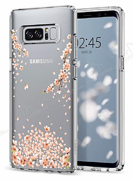Spigen Liquid Crystal Samsung Galaxy Note 8 Shine Blossom Silikon Klf