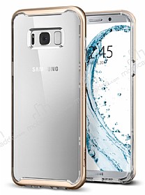 Spigen Neo Hybrid Crystal Samsung Galaxy S8 Plus Gold Maple Silikon Klf