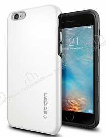 Spigen Thin Fit Hybrid iPhone 6 / 6S Beyaz Rubber Klf
