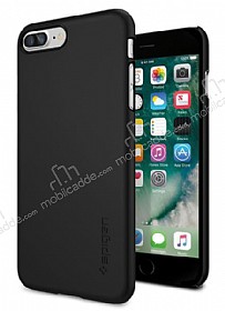 Spigen Thin Fit iPhone 7 Plus / 8 Plus Siyah Rubber Klf