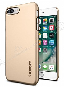 Spigen Thin Fit iPhone 7 Plus / 8 Plus Gold Rubber Klf