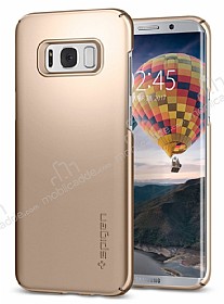 Spigen Thin Fit Samsung Galaxy S8 Plus Gold Maple Rubber Klf