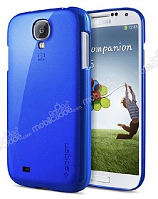 Spigen Ultra Capsule Samsung i9500 Galaxy S4 Mavi Klf