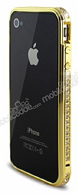 iPhone 4 / 4S Tal Gold Bumper ereve Klf