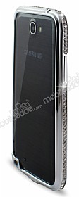 Tal Samsung N7100 Galaxy Note 2 Silver Bumper ereve Klf