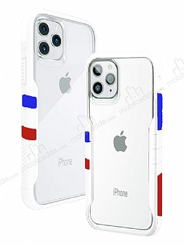 TGViS Vibrant iPhone 11 Pro Ultra Koruma Beyaz Klf