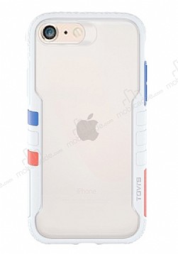 TGViS Vibrant iPhone 6 / 6S Ultra Koruma Beyaz Klf